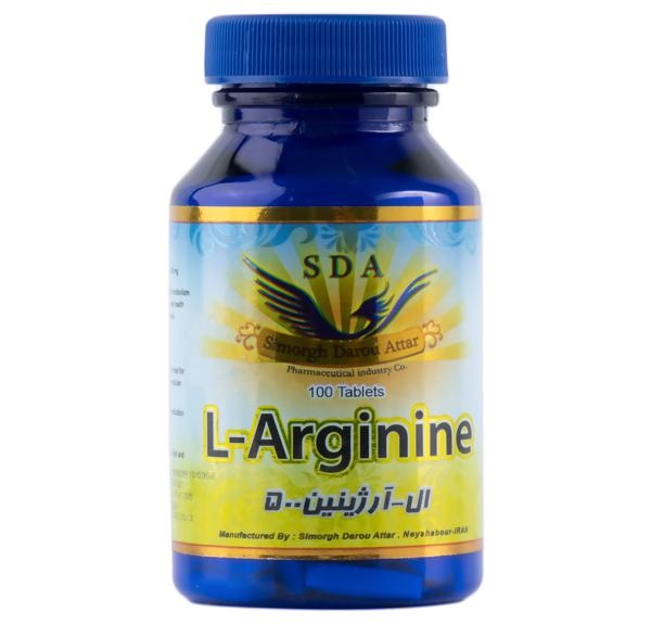 قرص ال آرژنین 500 میلی گرم سیمرغ دارو عطار