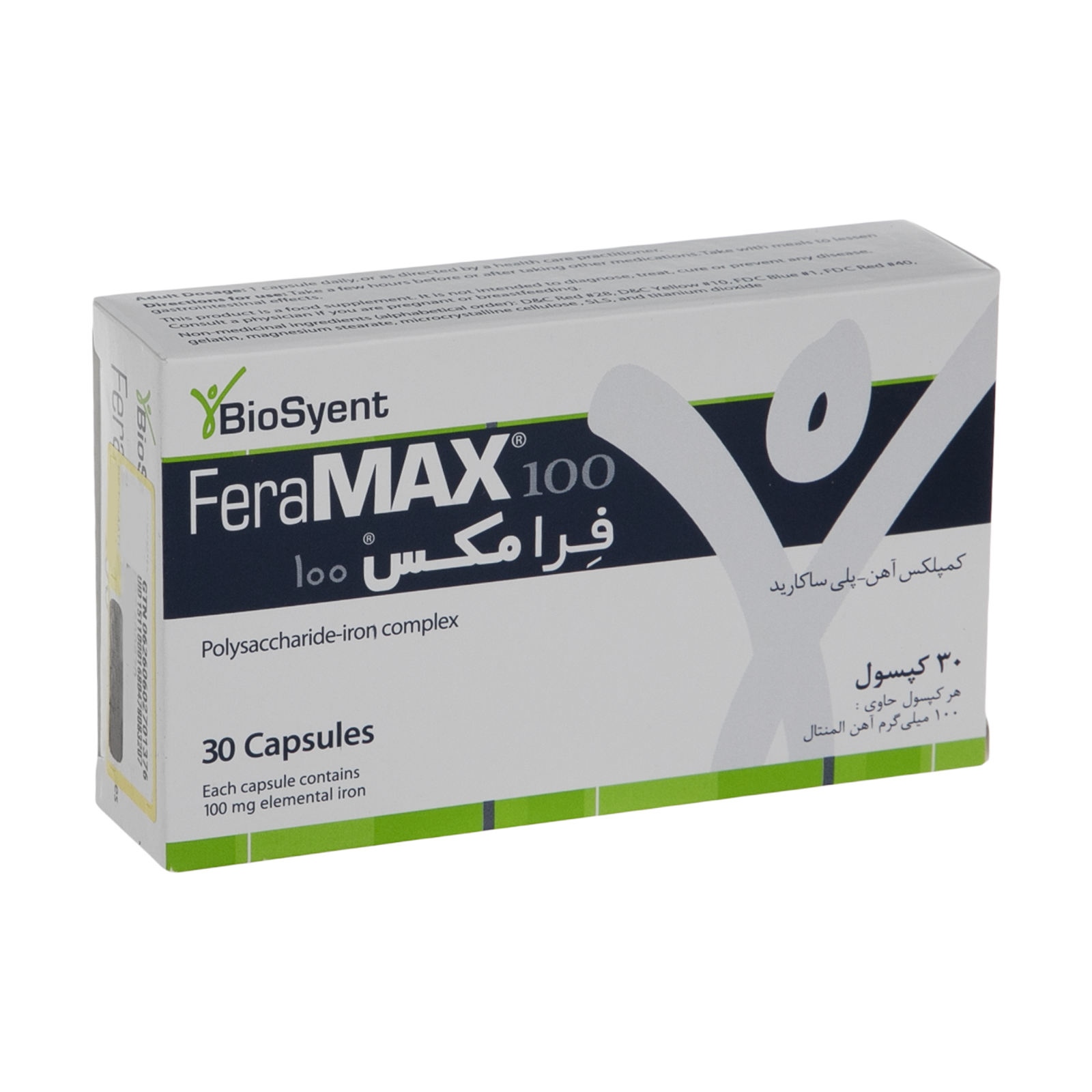 کپسول فرامکس 100 بیوساینت 30 عدد