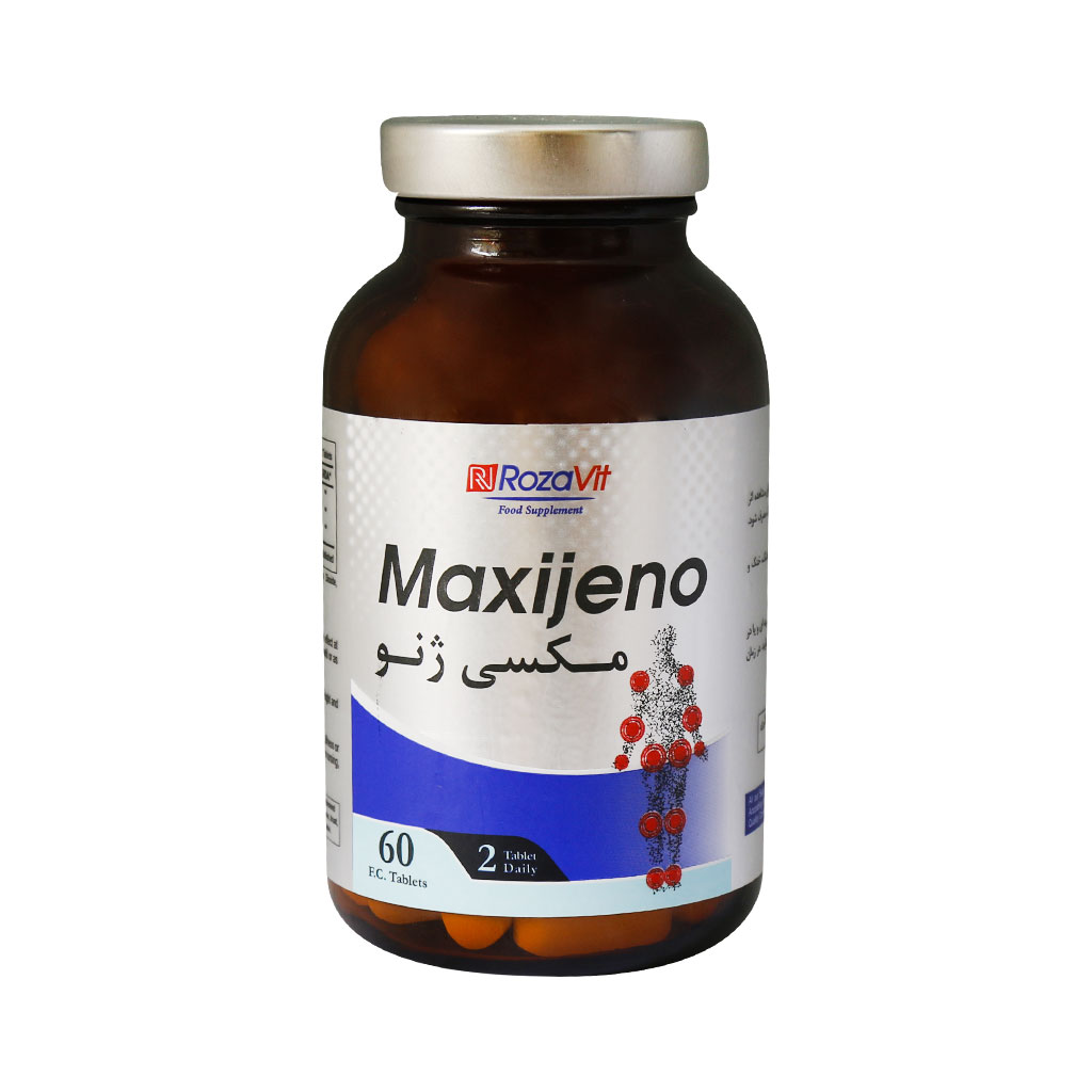 قرص مکسی ژنو رزاویت 60 عدد