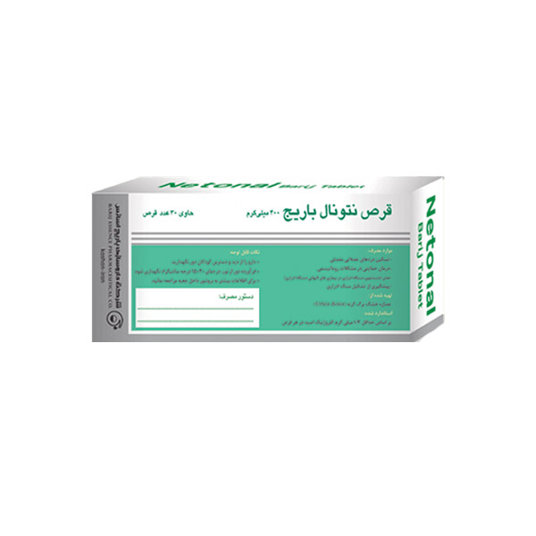 قرص نتونال باریج اسانس 30 عدد