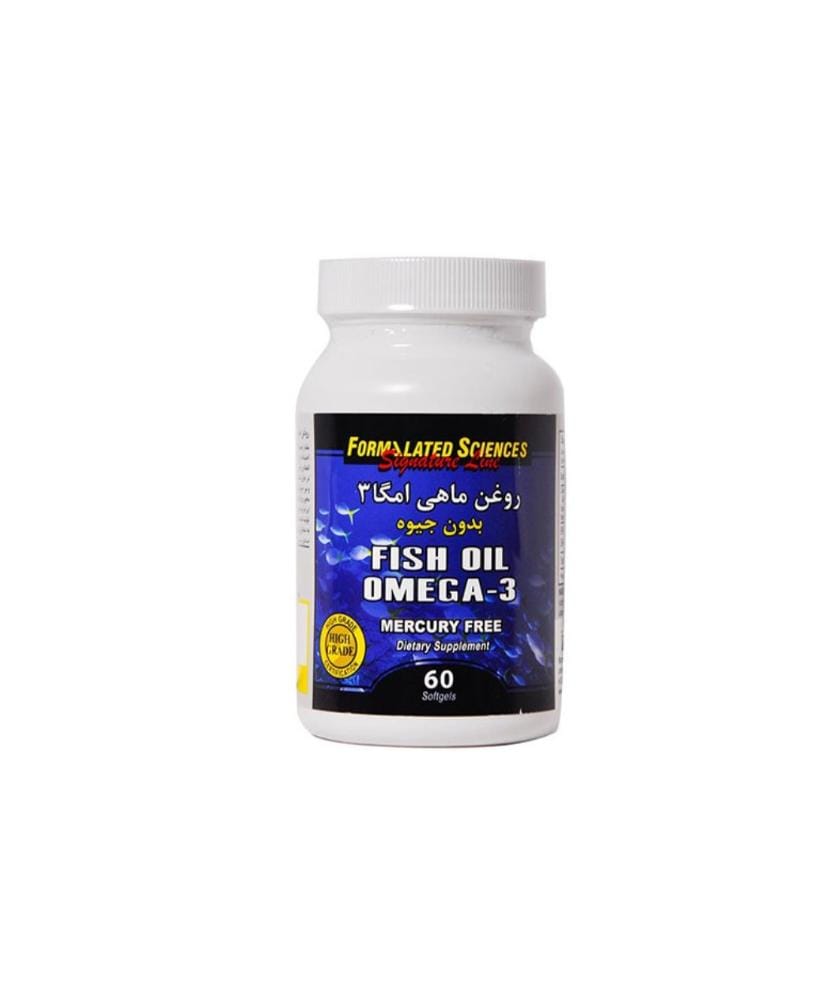 سافت ژل روغن ماهی امگا 3 فرمولیتد ساینسز