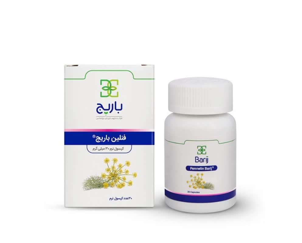 سافت ژل فنلین باریج اسانس 30 عدد