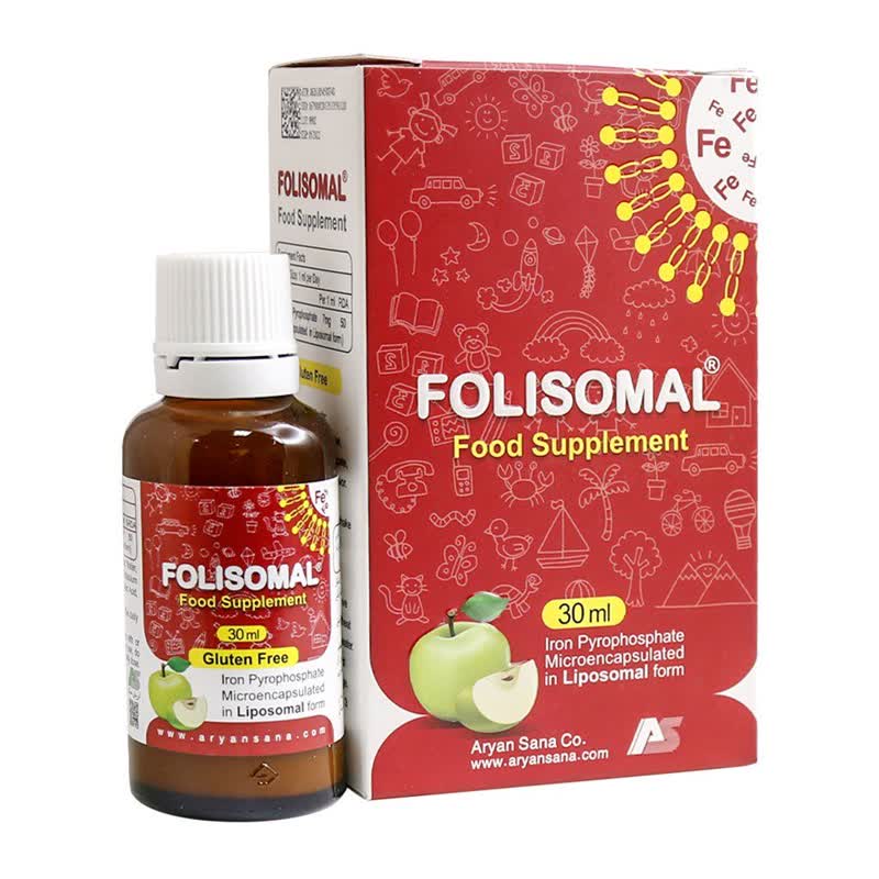 قطره فولیزومال آریان سنا 30 میلی لیتر