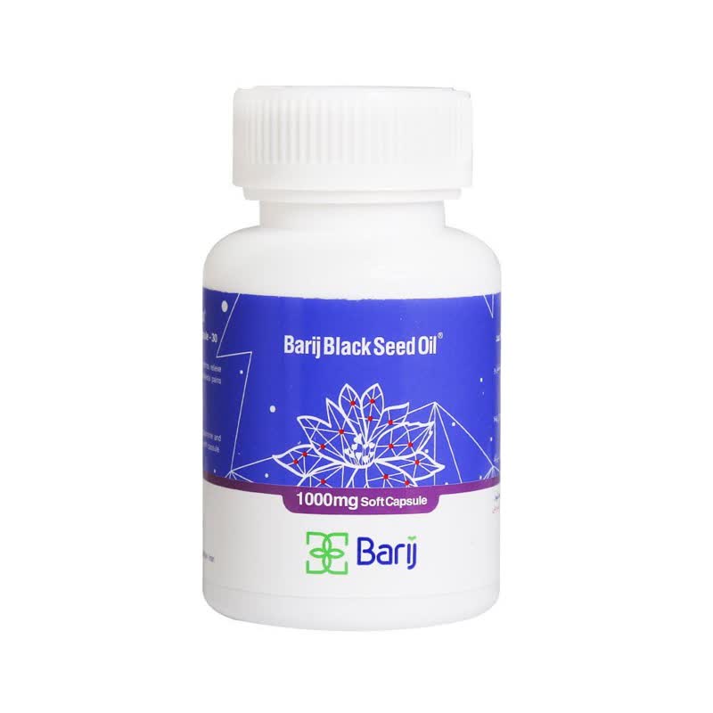کپسول نرم روغن سیاهدانه باریج اسانس 30 عدد