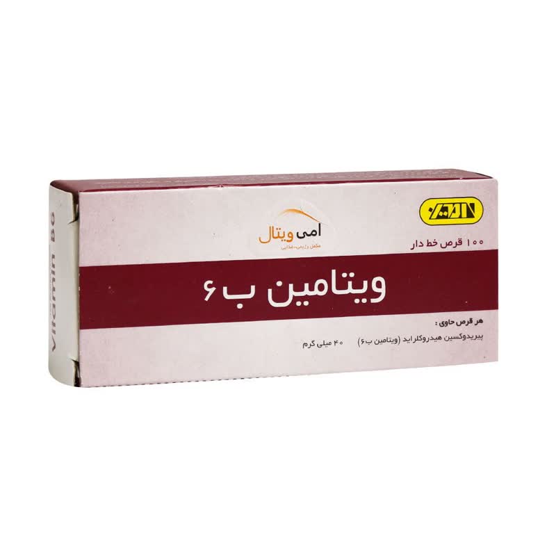 قرص ویتامین ب6 امین فارما 100 عدد
