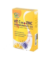 کپسول ویتامین C و زینک و سلنیوم و ویتامین D3 دکتر گیل 30 عدد
