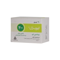 کپسول ژلاتینی ویتامین ای ایویژل 200 دانا فارما 90 عدد